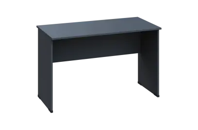 EPL 26 - 12 stůl kancelářský, dřevěná podnož, deska 25 mm, široký 1200 mm, antracit